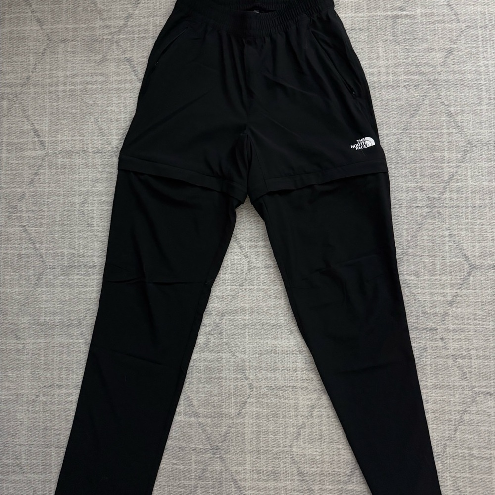 The North Face Black Convertible Pants - Zip Off Into Shorts